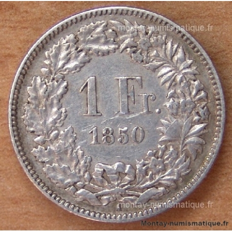 Suisse 1 Franc 1850 A