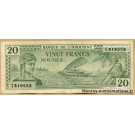 Nouvelle Calédonie 20 Francs 1944