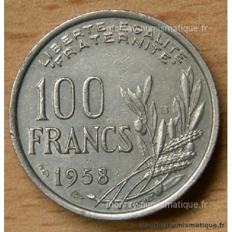 100 Francs Cochet 1958 B