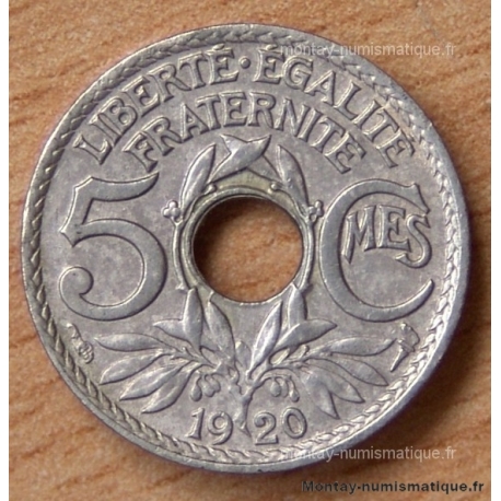 5 Centimes Lindauer 1920 petit module