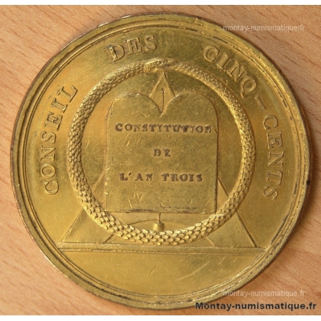 Médaille Conseil des Cinq-Cents AN VI