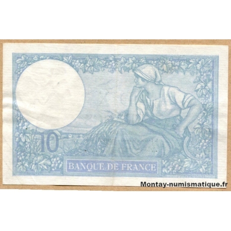 10 Francs Minerve 24-10-1940 T.78316