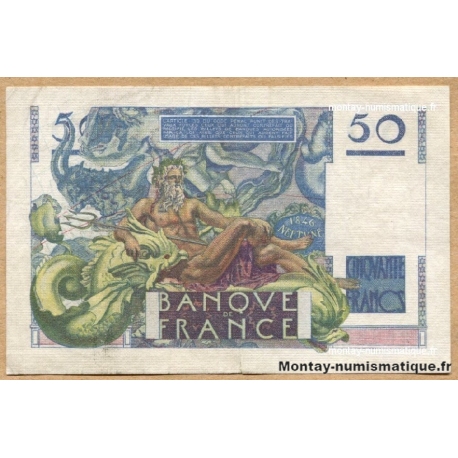 50 Francs Le Verrier 8-4-1948 D.114
