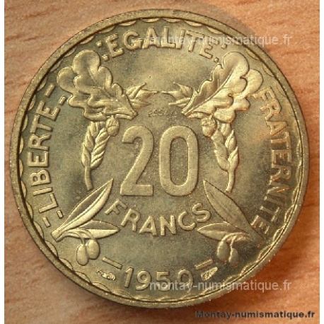 20 Francs Concours de Turin 1950 ESSAI