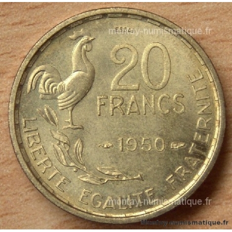 20 Francs G.Guiraud 1950 Essai