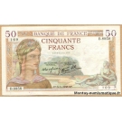 50 Francs Cérès 3-11-1938 B.8958