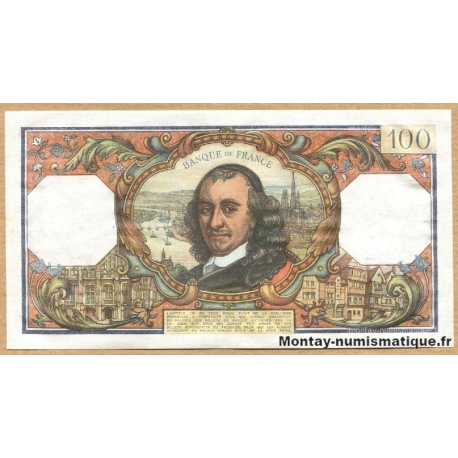 100 Francs Corneille 6-1-1972 N.618