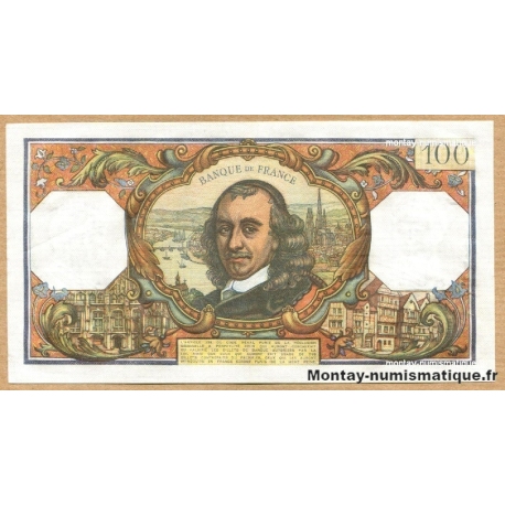 100 Francs Corneille 2-1-1969 Q.380