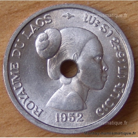 LAOS 10 Cents 1952