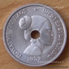 LAOS 10 Cents 1952 essai