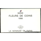 Coffret Fleur de Coin 1986