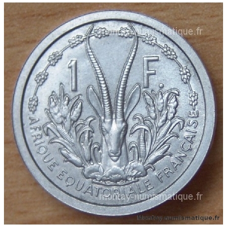 AEF Union Française 1 Franc 1948