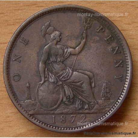 Royaume-Uni Victoria Penny 1872
