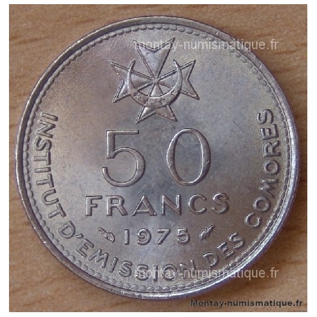 Comores 50 Francs 1975