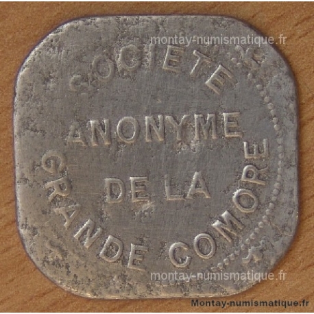 2 Francs Société Anonyme de la Grande Comore ND