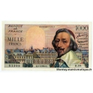 1000 Francs Richelieu 1-7-1954 O.56