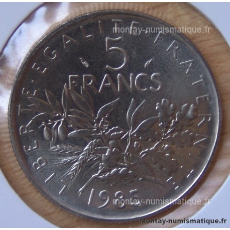5 Francs Semeuse 1985