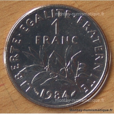 1 Franc Semeuse 1984