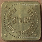 3e RAC - Régiment dArtillerie Coloniale 1 Franc