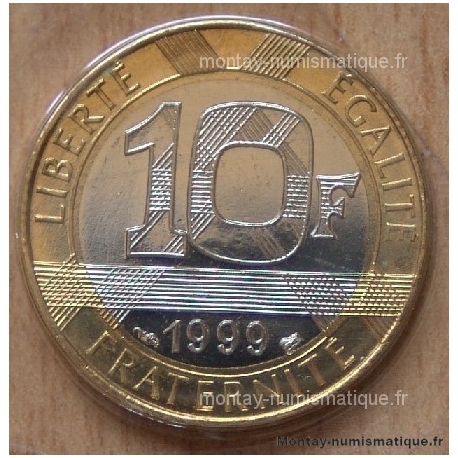 10 Francs Génie de la Bastille 1999