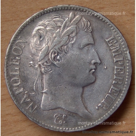 5 Francs Napoléon I 1810 L Bayonne L à gauche
