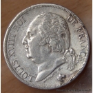 2 Francs Louis XVIII 1823 W Lille