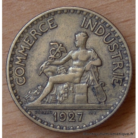 2 Francs Chambre de Commerce 1927