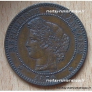 10 Centimes Cérès 1870 A