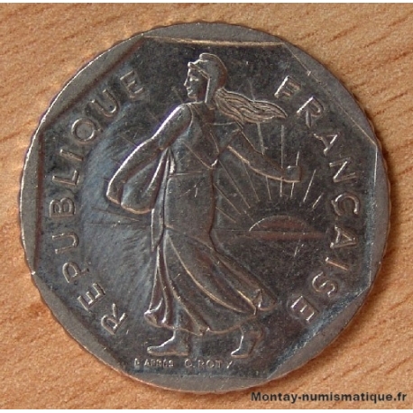 2 francs Semeuse nickel 1989