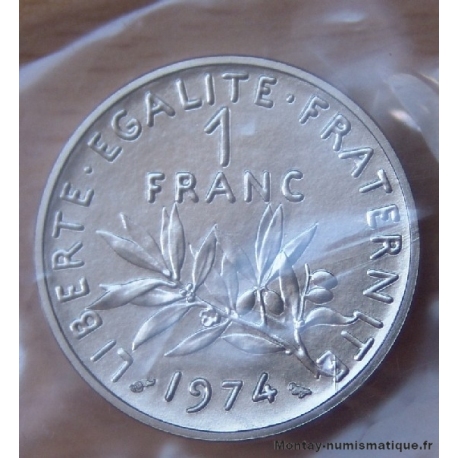 PIÉFORT 1 Franc Semeuse 1974