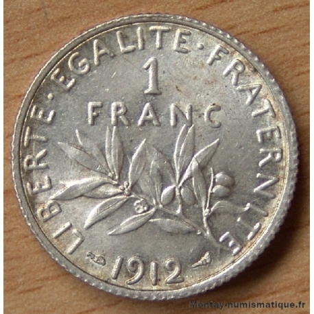 1 Franc Semeuse 1912