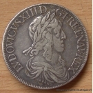 Louis XIII Ecu de 60 sols 1643 D Lyon