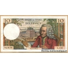 10 Francs Voltaire 1-4-1965 