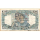 1000 Francs Minerve et Hercule 12-7-1945