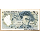 50 Francs Quentin de la Tour 1987 L.49