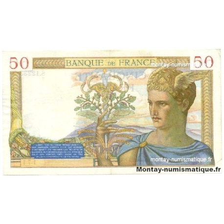 50 Francs Cérès 8-2-1940 S.12233