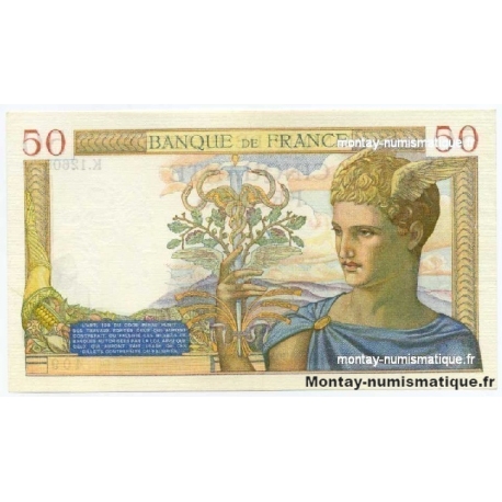 50 Francs Cérès 22-2-1940 K.12608