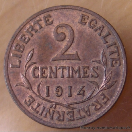2 Centimes Dupuis 1914