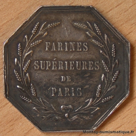 Jeton Farines supérieures de Paris 1868