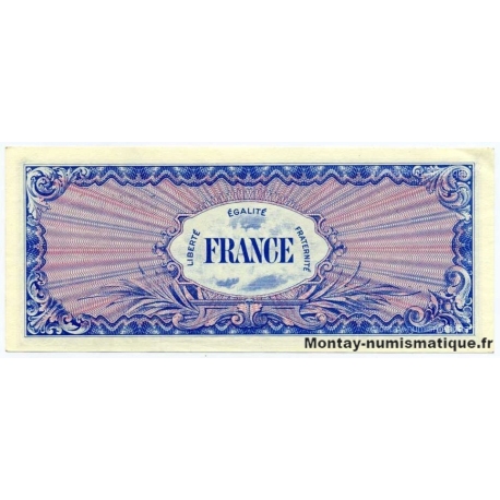 100 Francs Verso France Juin 1945 sans série