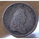 Louis XIV 1/8 Ecu Flandre 1686 Lille petit buste