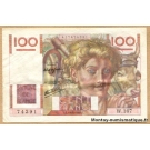 100 Francs Paysan 19-12-1946 W.167