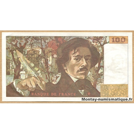 100 Francs Delacroix 1981 B45