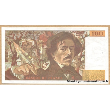100 Francs Delacroix 1987 U.116