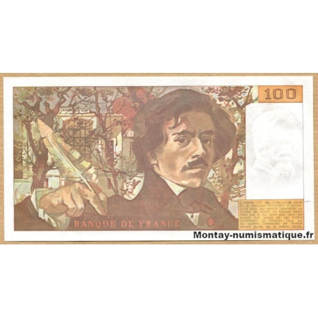 100 Francs Delacroix 1991 D.186