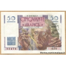 50 Francs Le Verrier 12-6-1947 O.75