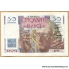 50 Francs Le Verrier 12-6-1947 O.75