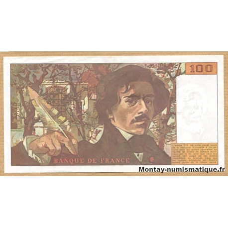 100 Francs Delacroix 1990 L.160