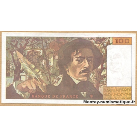 100 Francs Delacroix 1990 F.158