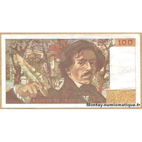 100 Francs Delacroix 1984 S.76